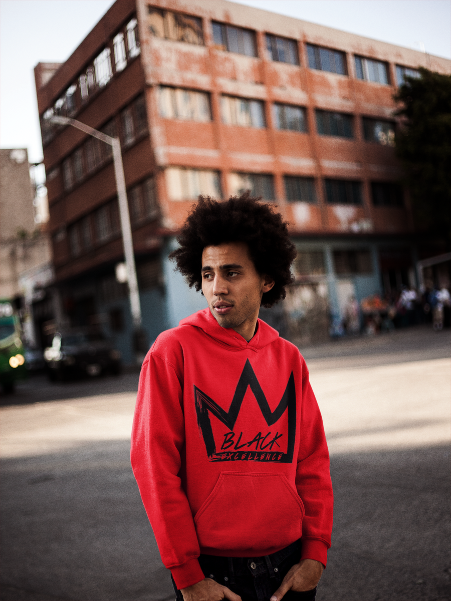 Black top excellence hoodie