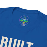 BUILT IN SILENCE SHOWN IN STRENGTH Unisex Gym T-Shirt