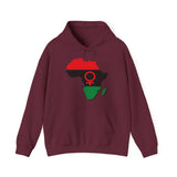 RED BLACK GREEN AFRICA ANKH Unisex Hoodie