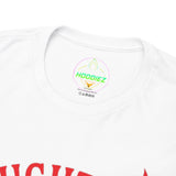 Naughty-ish Candy Cane Heart Unisex Tee