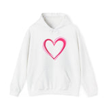 Pink Heart Unisex Heavy Blend™ Hoodie