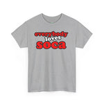 Everybody Loves Soca Tee, Unisex Heavy Cotton T-Shirt, Reggae Music Shirt, Carribean Wear, Soca Music Festival Apparel, Casual Summer Tee