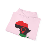 RED BLACK GREEN AFRICA ANKH Unisex Hoodie