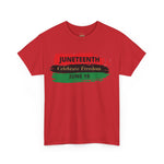 Juneteenth Celebration Tee - Celebrate Freedom Unisex Heavy Cotton T-Shirt