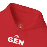 "I'M GEN X - AND YES I STOLE THIS HOODIE!" Unisex Hoodie —