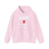 GEN X - THE O.G'S OF IDGAF UNISEX HOODIE | Retro Bold Text Sweatshirt