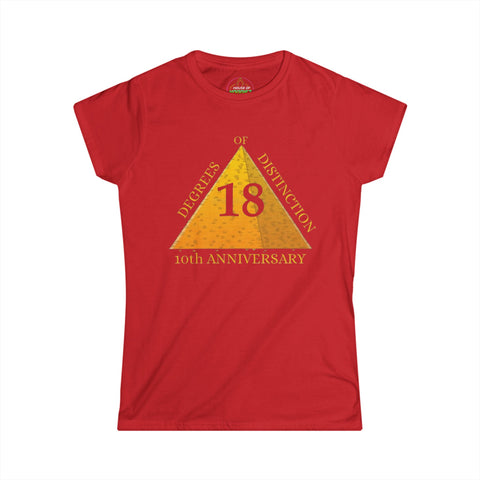 18 Degrees of Distinction - PDK 10th Anniversary Women's Tee