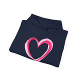 Pink Heart Unisex Heavy Blend™ Hoodie
