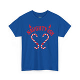 Naughty-ish Candy Cane Heart Unisex Tee