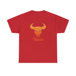 Taurus Zodiac Sign Unisex Heavy Cotton Tee