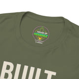 BUILT IN SILENCE SHOWN IN STRENGTH Unisex Gym T-Shirt