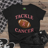 Tackle Cancer Tee, Women's T-Shirt, Breast Cancer Awareness Shirt