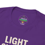 LIGHT SWEAT HEAVY INTENTION Unisex Workout T-Shirt