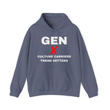 GEN X - CULTURE CARRIERS TREND SETTERS Graphic Hoodie