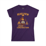 REAR VIEW UNDER CONSTRUCTION Woman's T-Shirt | Workout Gym Squats