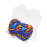 LGK! Basketball New York T-Shirt | Basketball Logo Tee