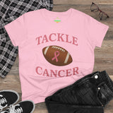 Tackle Cancer Tee, Women's T-Shirt, Breast Cancer Awareness Shirt