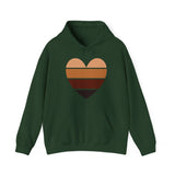 Melanin Heart Unisex Heavy Blend™ Hoodie