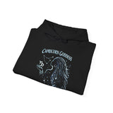 Capricorn Goddess ZodiacHoodie – Pastel Ocean Graphic Pullover