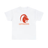 Capricorn Zodiac Unisex Heavy Cotton Tee