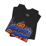 GO NEW YORK! GO NEW YORK! GO! NY Knicks Basketball Tee