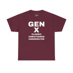 GEN X - CLASSIC UNBOTHERED UNDERRATED Unisex Tee