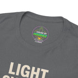 LIGHT SWEAT HEAVY INTENTION Unisex Workout T-Shirt