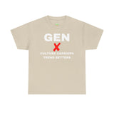 GEN X CULTURE CARRIERS TREND SETTERS - UNISEX COTTON TEE