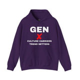 GEN X - CULTURE CARRIERS TREND SETTERS Graphic Hoodie