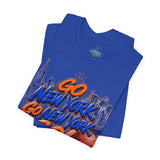 GO NEW YORK! GO NEW YORK! GO! NY Knicks Basketball Tee