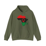 RED BLACK GREEN AFRICA ANKH Unisex Hoodie