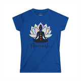 NAMASTE CHAKRA LOTUS MEDITATION Women's Yoga Spiritual Wellness T-Shirt