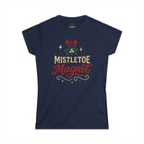 Mistletoe Magnet Women's Tee — Cute Holiday Christmas Shirt