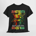 Juneteenth Celebration Tee - Breaking Every Chain Tee Heavy Cotton Unisex Shirt