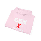 GEN X - THE O.G'S OF IDGAF UNISEX HOODIE | Retro Bold Text Sweatshirt