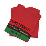 Juneteenth Celebration Tee - Celebrate Freedom Unisex Heavy Cotton T-Shirt