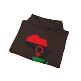 RED BLACK GREEN AFRICA ANKH Unisex Hoodie