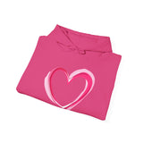 Pink Heart Unisex Heavy Blend™ Hoodie