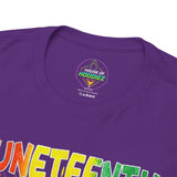Juneteenth Celebration Tee - Breaking Every Chain Tee Heavy Cotton Unisex Shirt