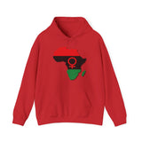 RED BLACK GREEN AFRICA ANKH Unisex Hoodie