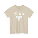ARIES Zodiac Sign Unisex Heavy Cotton Tee