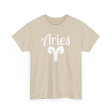 ARIES Zodiac Sign Unisex Heavy Cotton Tee