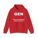 GEN X - CULTURE CARRIERS TREND SETTERS Graphic Hoodie