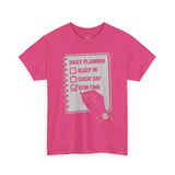 DAILY PLANNER CHECKLIST Unisex T-Shirt