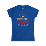 Mistletoe Magnet Women's Tee — Cute Holiday Christmas Shirt