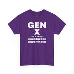 GEN X - CLASSIC UNBOTHERED UNDERRATED Unisex Tee