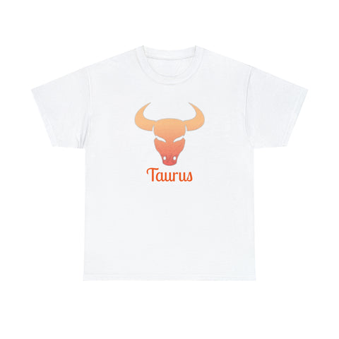 Taurus Zodiac Sign Unisex Heavy Cotton Tee