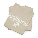 SAGITTARIUS Zodiac Sign Unisex Heavy Cotton Tee
