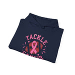 Tackle Cancer Awareness Hoodie, Unisex Heavy Blend Sweatshirt, Gift for Fundraiser, Support for Cancer Awareness, Comfort and Style