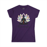 NAMASTE CHAKRA LOTUS MEDITATION Women's Yoga Spiritual Wellness T-Shirt